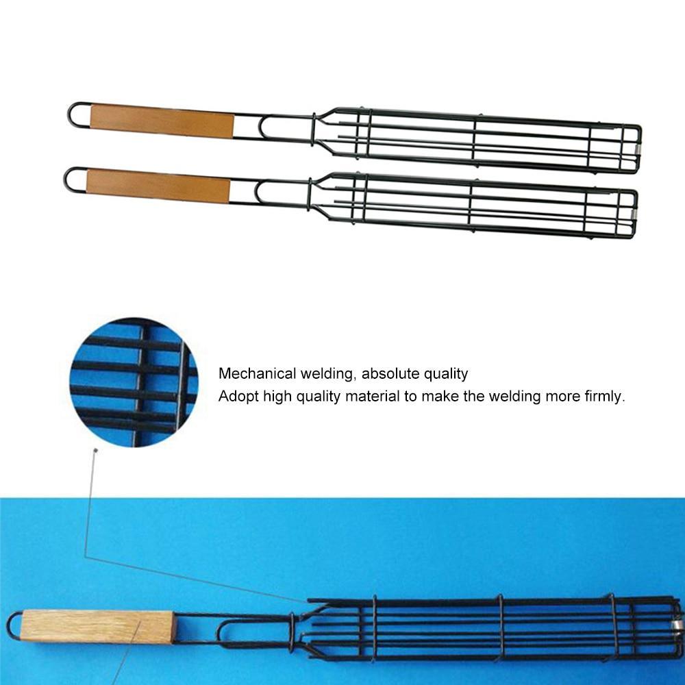 Nonstick Reusable Kabob Grill Baskets