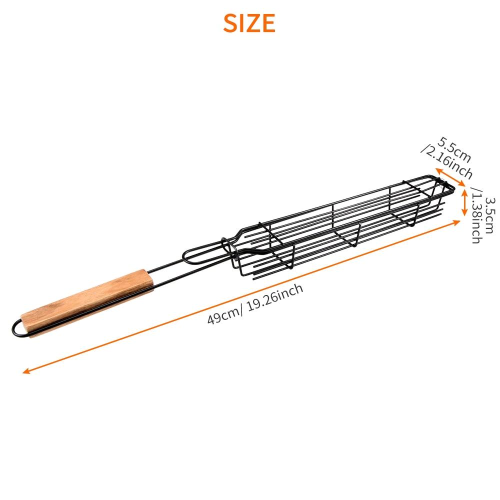 Nonstick Reusable Kabob Grill Baskets