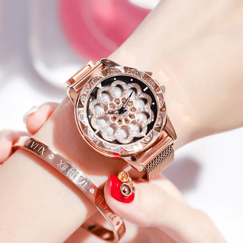 Women's New Trendy Watch · Rotating Dial