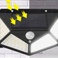 Solar Interaction Wall Lights Outdoor Waterproof